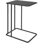 Uttermost Cavern 18 Wide Black Bluestone Rectangular Accent Table