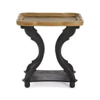 Christopher Knight Home Wilder Vintage Hourglass Shape Wood Side Table