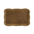 Tavolino d'appoggio in legno a clessidra vintage – Tavolino d'accento