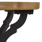 Tavolino d'appoggio in legno a clessidra vintage – Tavolino d'accento