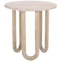 Jazmin Round Accent Table - ACC3264 - Natural Wash - Safavieh