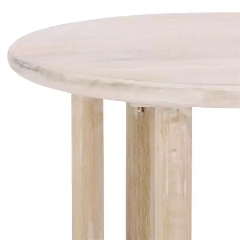 Jazmin Round Accent Table - ACC3264 - Natural Wash - Safavieh
