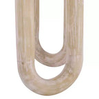 Tavolino d'appoggio rotondo – Tavolino in legno finitura naturale