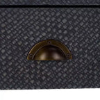 Tavolino d'appoggio con 1 cassetto e 1 ripiano - Tavolino in legno con contenitore