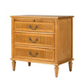 Joah 3-Drawer End Table with Built-In Outlet|ARTFUL LIVING DESIGNS